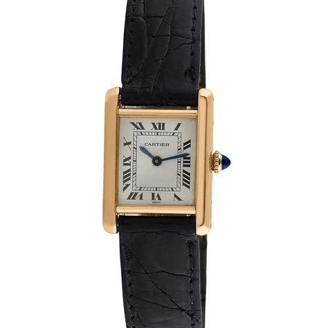 cartier watch women vintage.